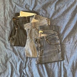 Lot of 3 CaBi jeans size 6